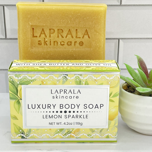 gentle citrus scented luxury soap