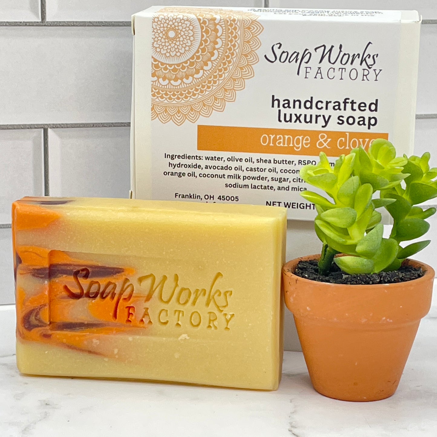 Orange & Clove Luxury Soap