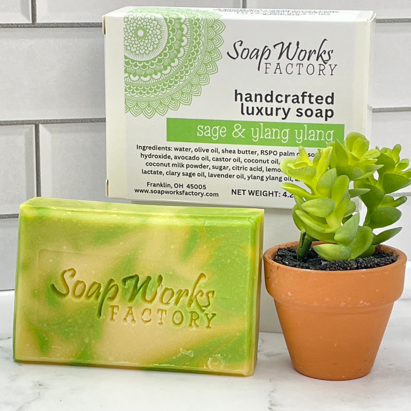 Sage & Ylang Ylang Luxury Soap