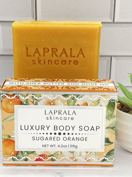 Sugared Orange Luxury Soap